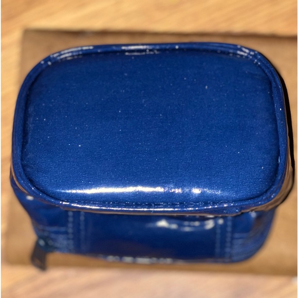 Christian Dior NIB VIP Blue Patent-like Cosmetic Vanity or Pouch - Picture 9 of 16
